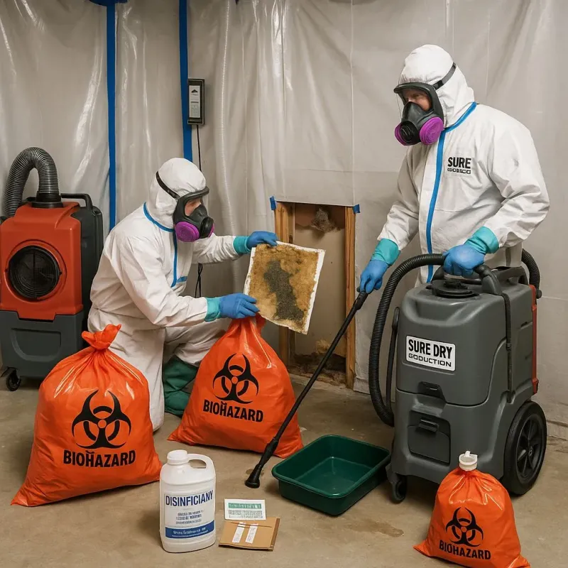 Contaminated Water Handling Protocols process in Plandome Heights, NY